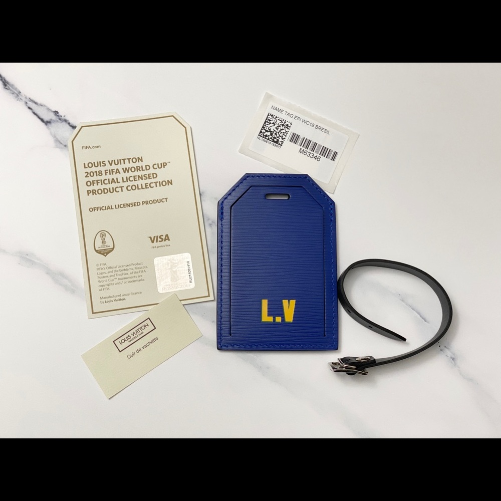 100% Authentic Louis Vuitton Luggage Tag